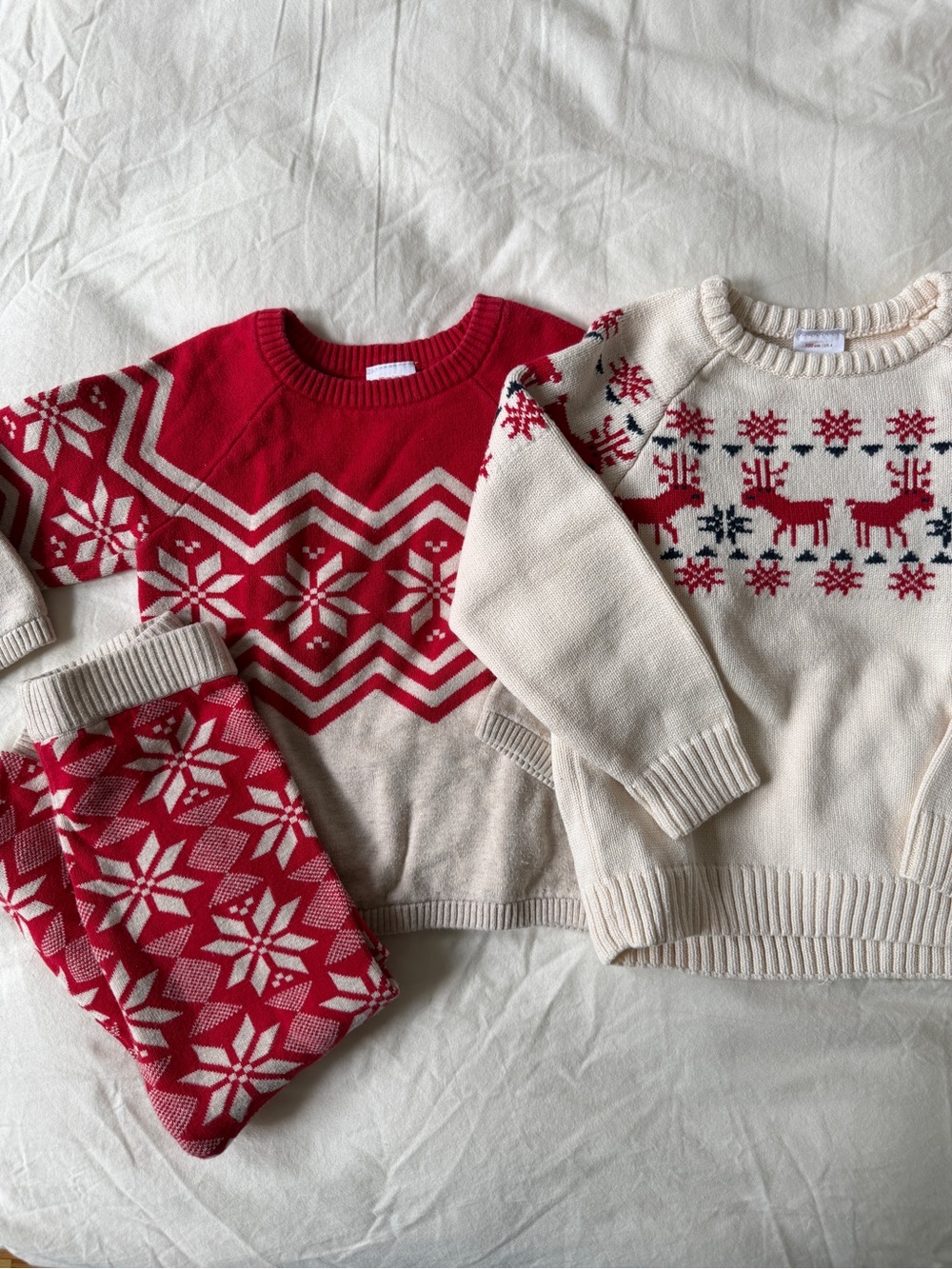 Hanna Anderson Holiday Sweater Set